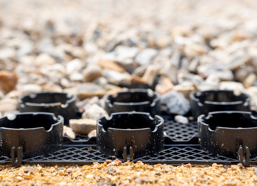 Landscaping solutions – gravel retention