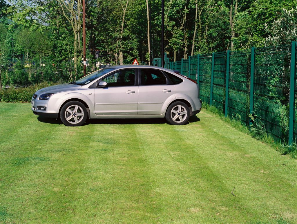 How to create a temporary parking solution on grass